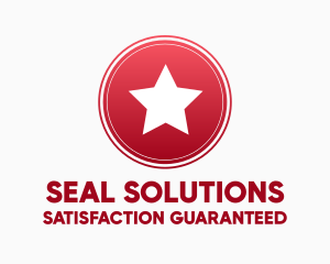 Round Star Seal logo