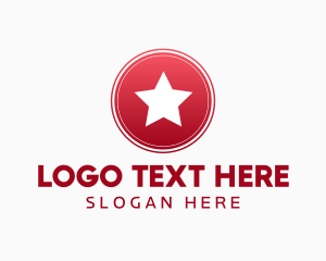 Round Star Seal logo