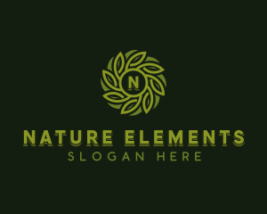 Botanical Nature Garden logo design