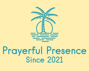 Blue Beach Resort  logo design