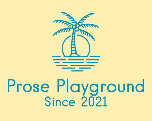 Blue Beach Resort  logo design