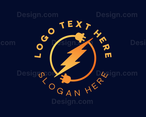 Lightning Bolt Cable Adapter Logo