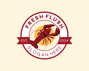 Seafood Lobster Restaurant logo design