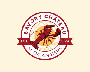 Seafood Lobster Restaurant logo design