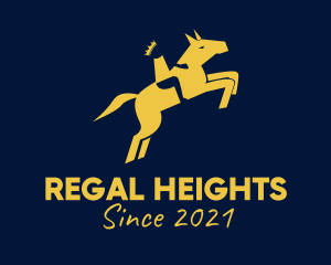 Regal Horse Equestrian  logo design