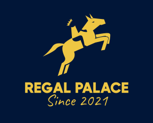 Regal Horse Equestrian  logo design