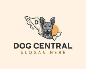 Mexico Dog Wildlife logo design