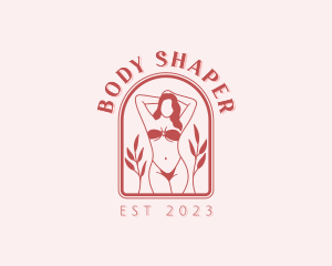 Bikini Swimsuit Body logo design