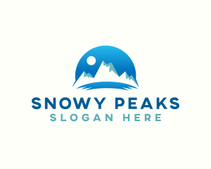 Peak Mountain Nature logo design