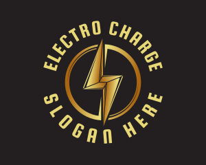 Energy Lightning Element logo design