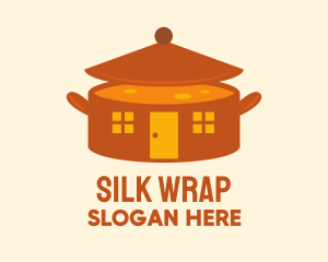 Home Cooking Soup Pot logo design