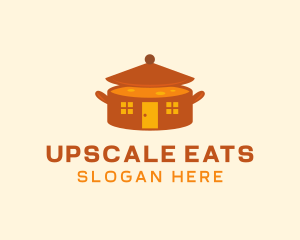 Home Cooking Soup Pot logo design