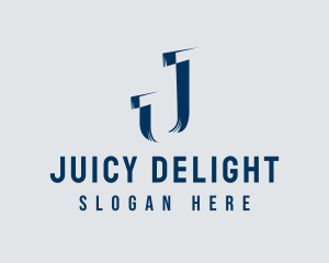 Modern Agency Initial Letter J logo design