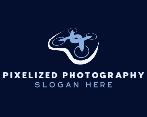 Aerial Photography Drone  logo design