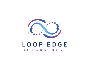 Dots Infinity Loop logo