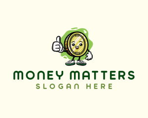 Coin Money Currency  logo design