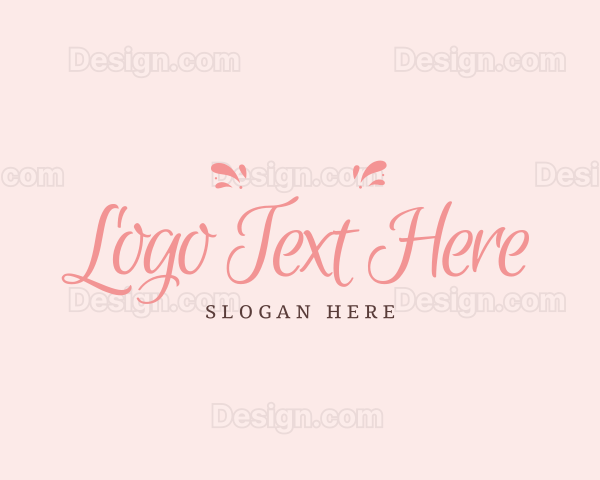 Cursive Feminine Brand Logo