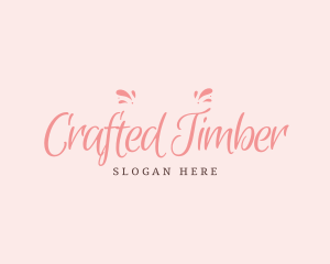 Cursive Feminine Brand logo design