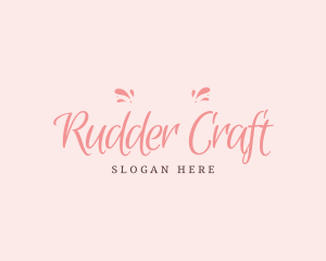 Cursive Feminine Brand logo design