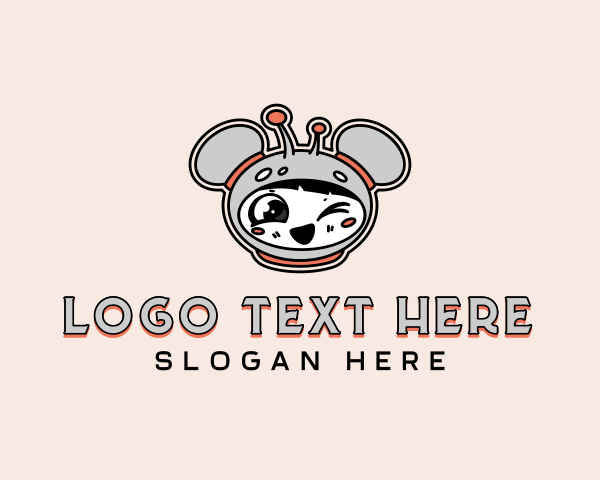 Kawaii logo example 4