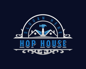 House Hammer Renovation  logo design