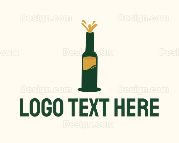 Beer Bottle Brewer Logo