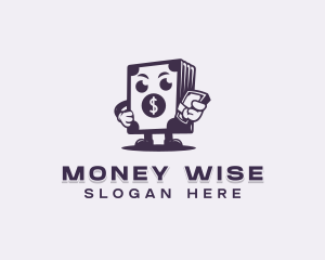 Money Dollar Cash logo design