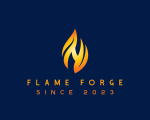 Fire Flame logo design