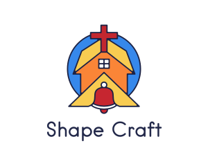 Geometric Church Bell logo