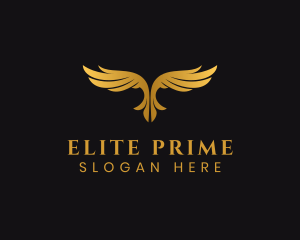 Luxury Bird Wings logo design