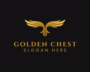 Luxury Bird Wings logo design