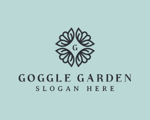 Feminine Spa Flower  logo design