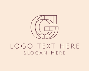 Luxury Fashion Letter G  logo