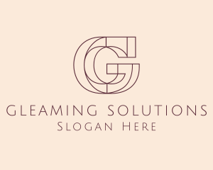 Luxury Fashion Letter G  logo design