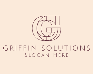 Luxury Fashion Letter G  logo design