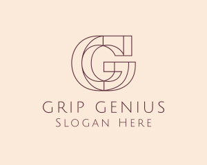 Luxury Fashion Letter G  logo design