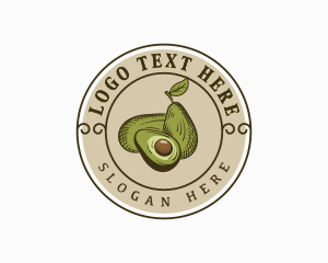 Homegrown Avocado Fruit logo