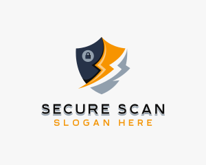 Cyber Security Shield logo design