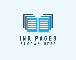 Paper Document Files logo design