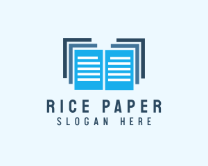 Paper Document Files logo design