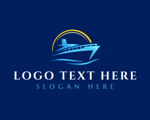 Cruise Ship Vacation Logo