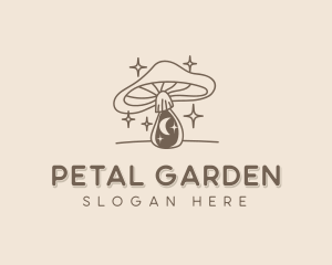 Natural Mushroom Wellness logo design