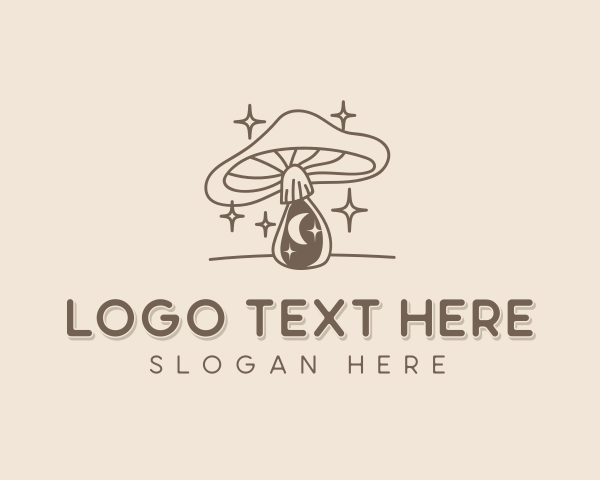 Shrooms logo example 2