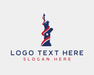 Statue of Liberty Patriot logo