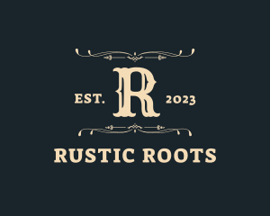 Retro Rodeo Countryside logo design