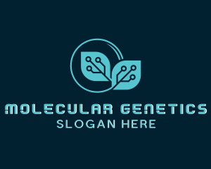 DNA Leaf Biotech logo design