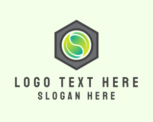 Sustainability - Sustainable Hexagon Leaf logo design