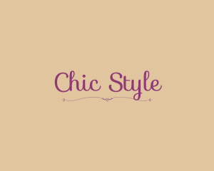 Elegant Beauty Chic logo design