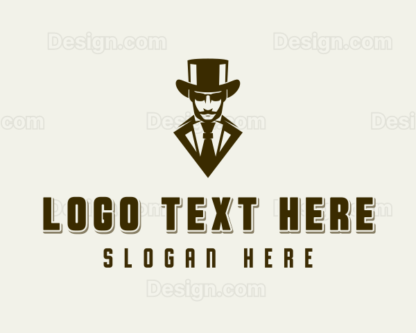 Top Hat Gentleman Logo