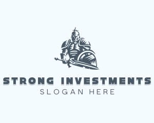 Strong Barbarian Sword logo